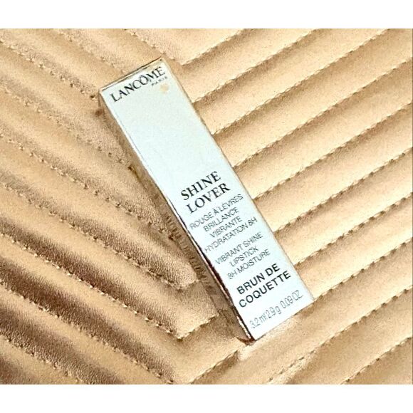 LANCÔME - NWT Shine Lover Vibrant Shine Lipstick in Brun de Coquette (286) - Picture 3 of 11